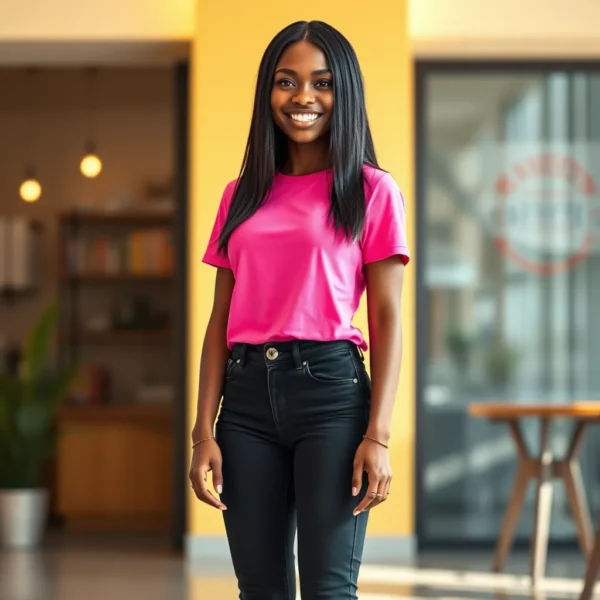 Women's Form Fitting T-Shirt - Image 3
